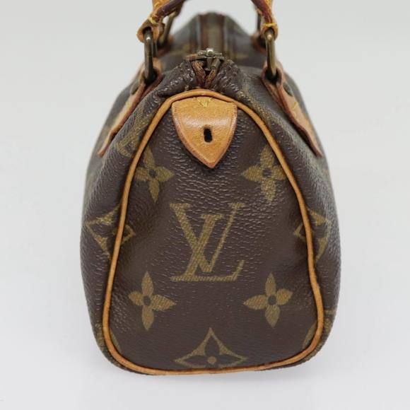 LOUIS VUITTON Monogram Mini Speedy Hand Bag Vintage M41534 LV Auth yk14972 - Picture 3 of 16
